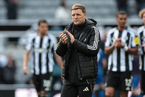 Newcastle United manager Eddie Howe