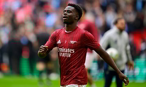 Bukayo Saka of Arsenal