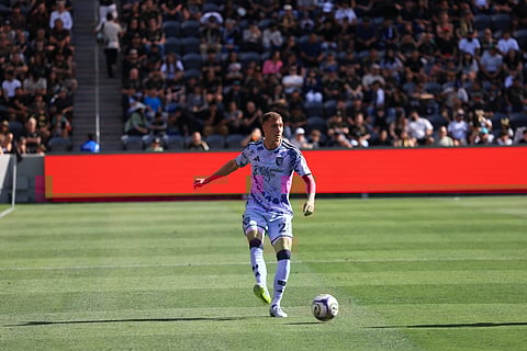 San Jose Earthquakes forward Benjamin Kikanovic