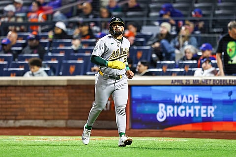 Carlos Cortes of Athletics