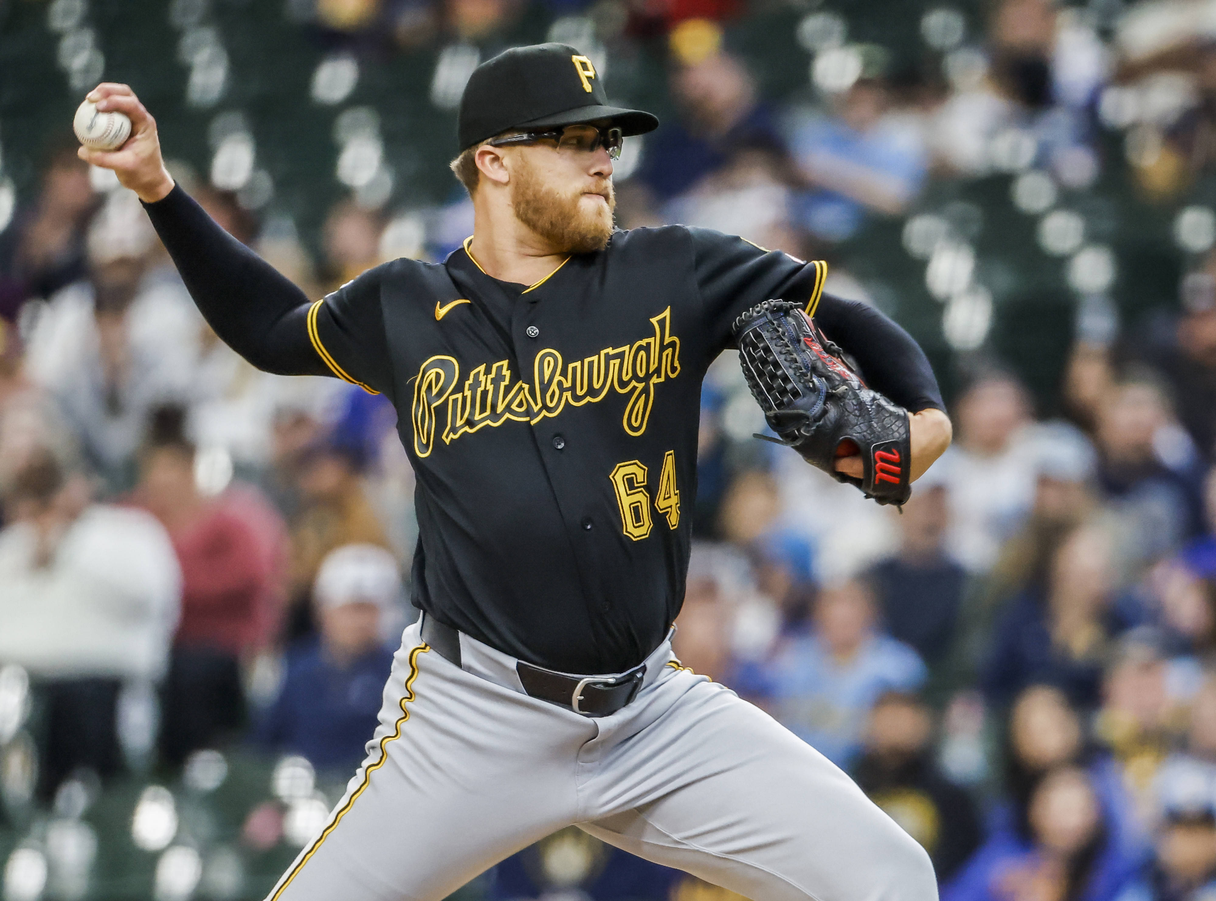 Pittsburgh Pirates relief pitcher Cam Sanders