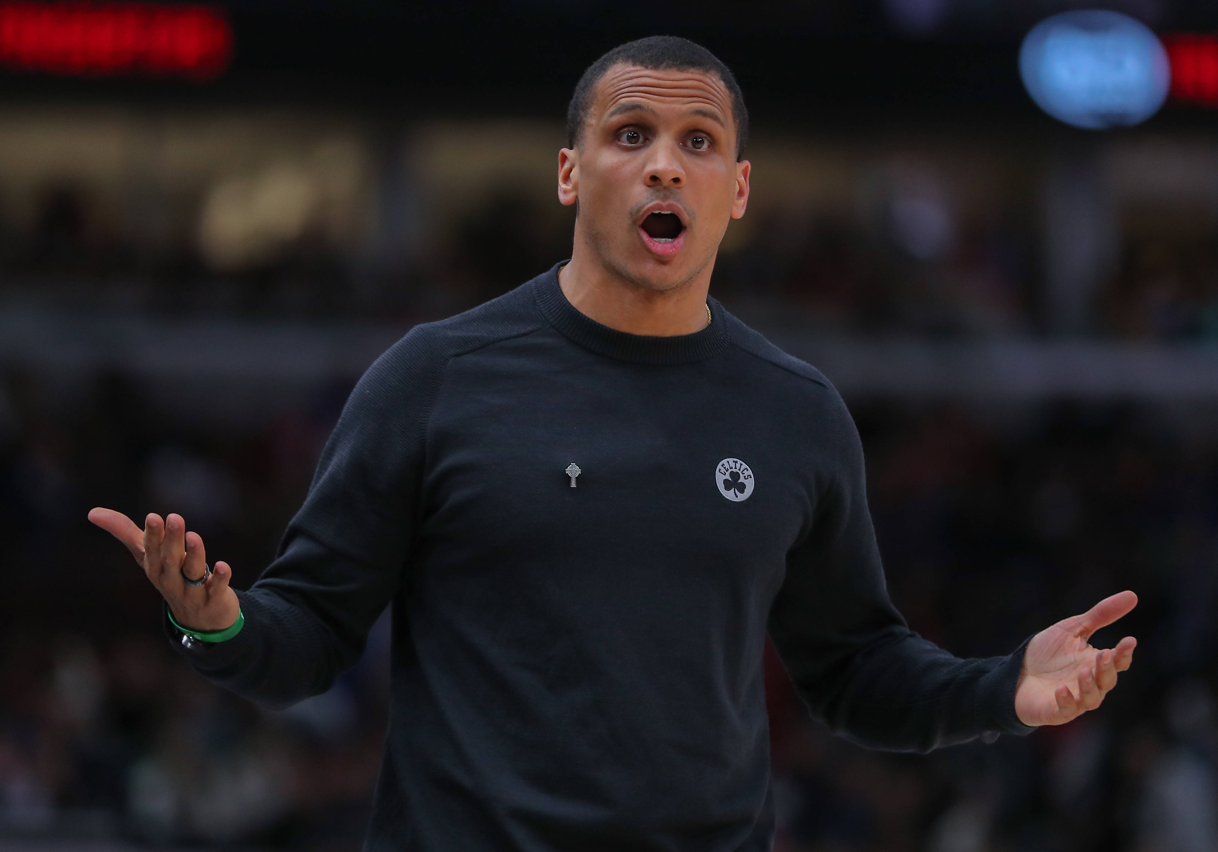Boston Celtics coach Joe Mazzulla