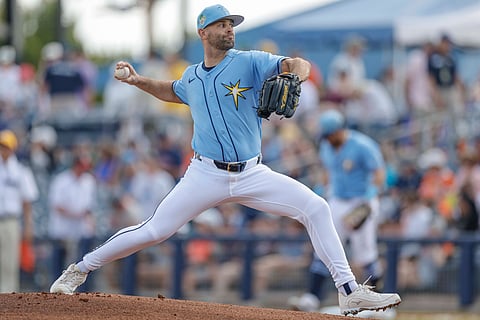 Nick Martinez in action