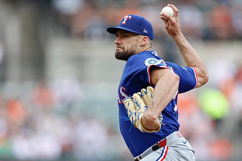 Nathan Eovaldi of Texas Rangers