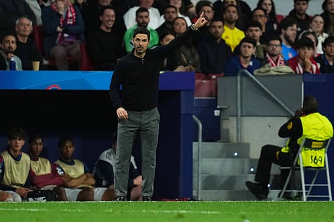 Arsenal head coach Mikel Arteta