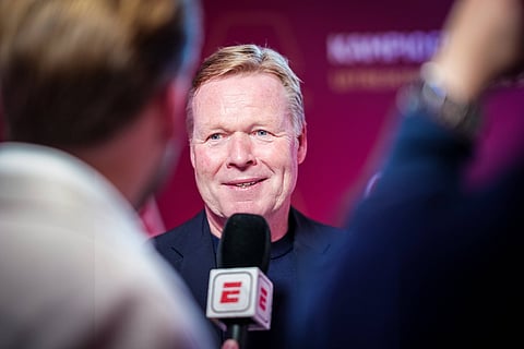 Netherlands coach Ronald Koeman