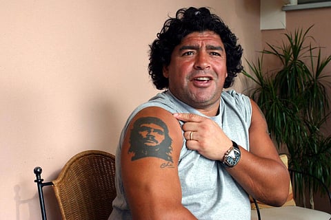 File photo of Diego Maradona