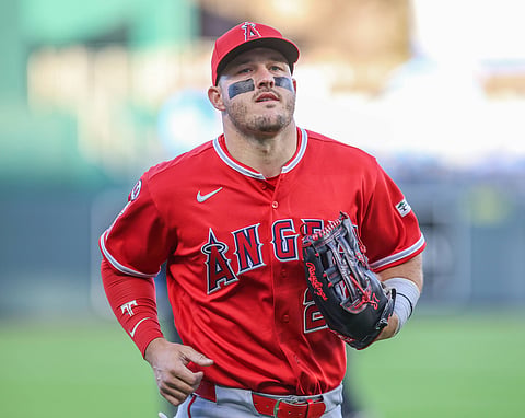 Los Angeles Angels outfielder Mike Trout