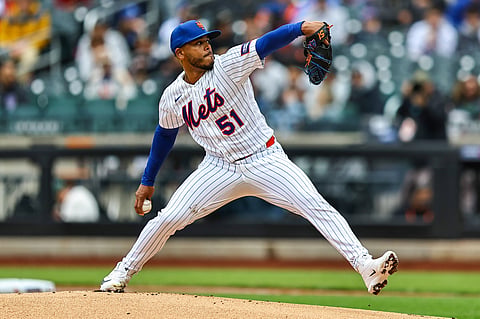 New York Mets pitcher Freddy Peralta