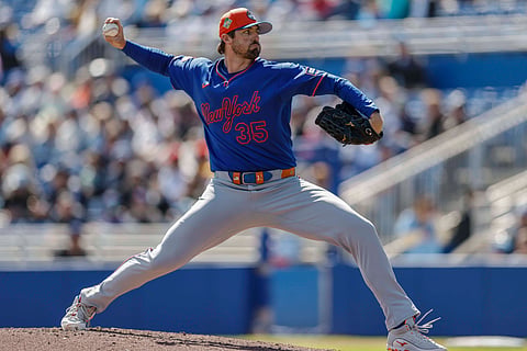 New York Mets pitcher Clay Holmes