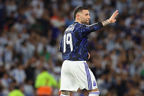 Argentina defender Nicolas Otamendi