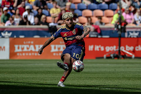 Diego Luna of Portland Timbers in action