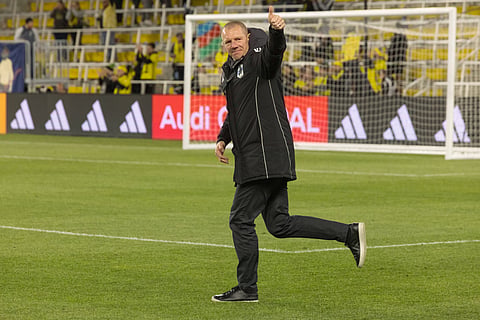 Minnesota United coach Cameron Knowles