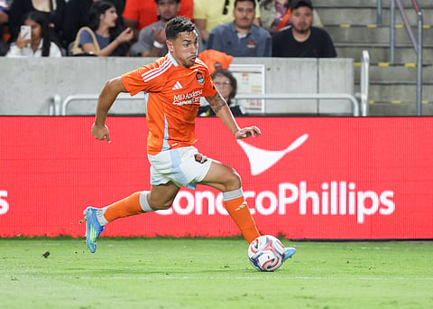 Houston Dynamo forward Ezequiel Ponce