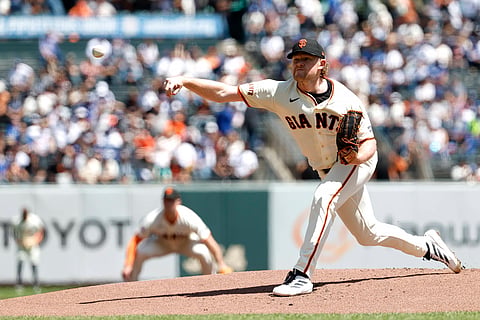 San Francisco Giants pitcher Logan Webb