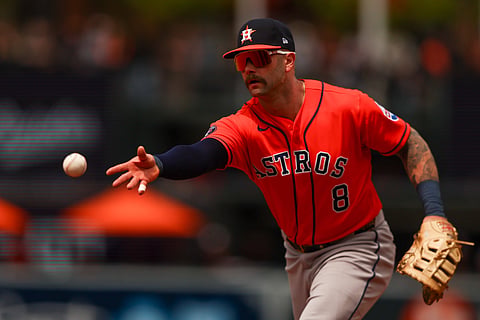 Houston Astros first baseman Christian Walker