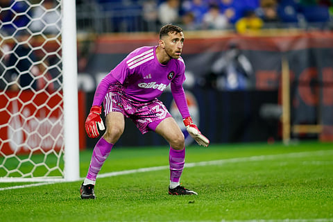 New England Revolution goalkeeper Matt Turner