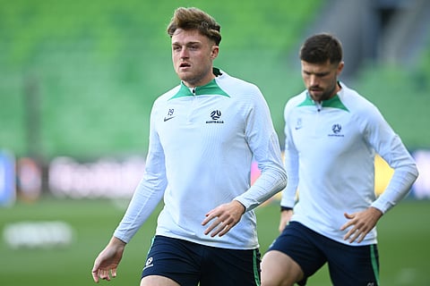 Harry Souttar of Australia