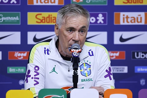 Brazil coach Carlo Ancelotti