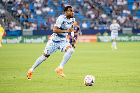 Jayden Reid of Sporting Kansas City