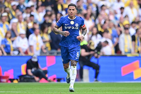Chelsea midfielder Enzo Fernandez