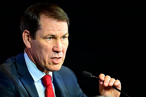 Belgium coach Rudi Garcia during Red Devils' squad announcement