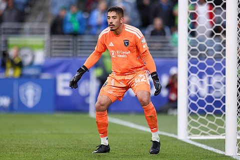 San Jose Earthquakes goalkeeper Daniel De Sousa Britto