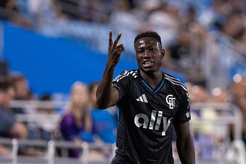 Charlotte FC forward Rodolfo Aloko in picture