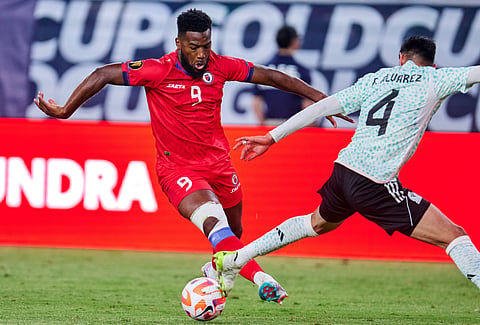Duckens Nazon of Haiti in action