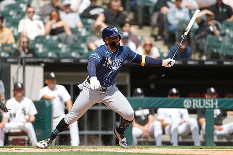 Yandy Diaz in action
