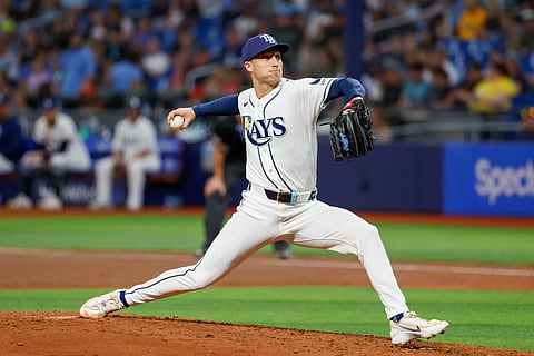 Tampa Bay Rays pitcher Griffin Jax