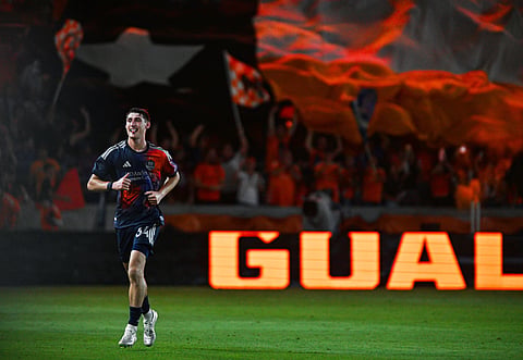 Houston Dynamo centre back Agustin Resch