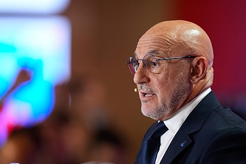 Spain coach Luis de la Fuente