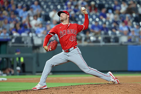 Los Angeles Angels pitcher Reid Detmers