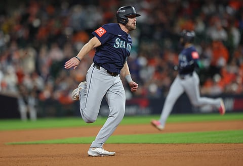 Luke Raley of Seattle Mariners