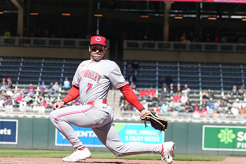 Spencer Steer of Cincinnati Reds