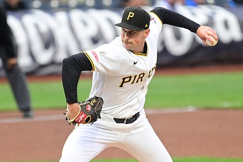 Pittsburgh Pirates pitcher Evan Sisk
