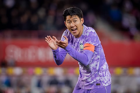 South Korea captain Son Heung-min