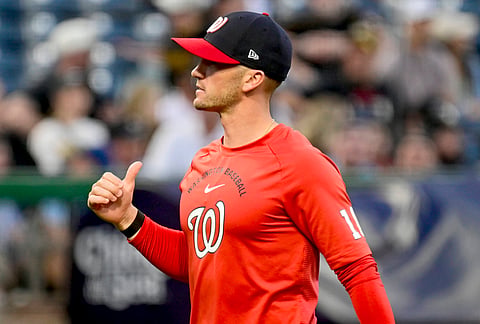 Washington Nationals manager Blake Butera