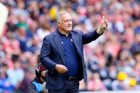 Curacao coach Dick Advocaat