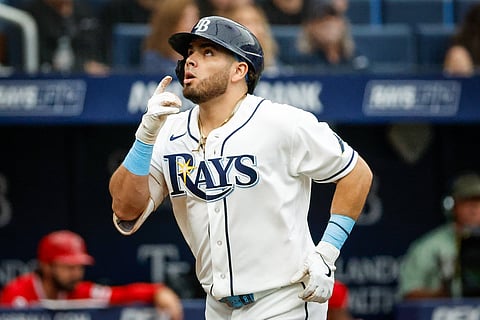Jonathan Aranda of Tampa Bay Rays
