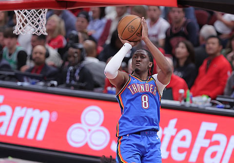 Oklahoma City Thunder player Jalen Williams