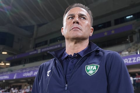 Uzbekistan head coach Fabio Cannavaro
