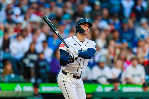 Seattle Mariners infielder Cole Young