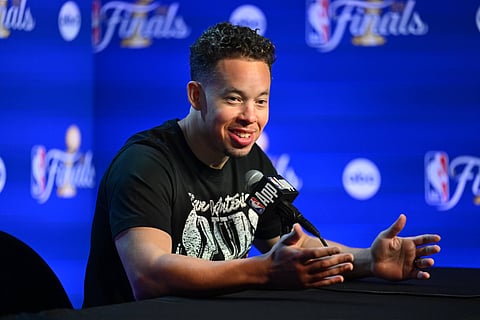 San Antonio Spurs coach Mitchell Johnson