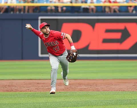 Los Angeles Angels baseman Nick Madrigal