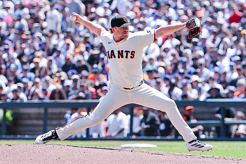 San Francisco Giants pitcher Logan Webb