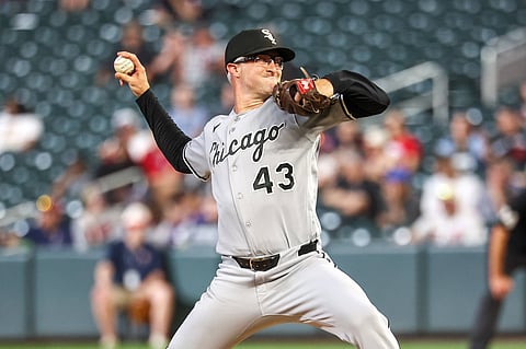 Chicago White Sox pitcher Trevor Richards in action