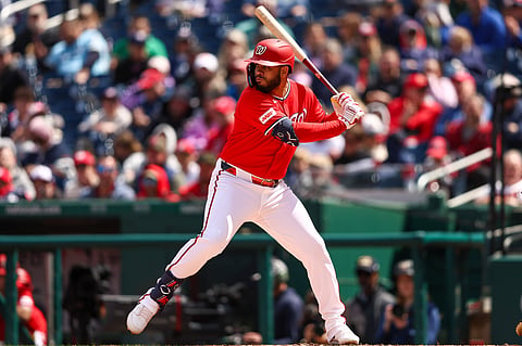 Washington Nationals baseman Luis Garcia Jr.