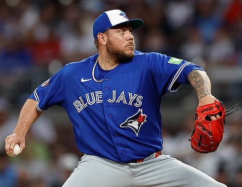 Toronto Blue Jays pitcher Yuriel Rodriguez